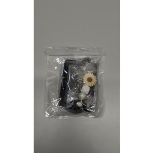 UZRYLZY White Beaded Teacher Lanyard with 3x ID Holder Retractable Breakaway Badge Lanyards for ID Badges for Teacher Women Cute Silicone Flower Necklace Lanyard