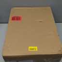 Furnulem White Dresser with 5 Drawers, Vertical Storage Tower Fabric Dresser for Bedroom, Hallway, Entryway, Nursery, Closet Organizer, Nightstand Bedside Table Furniture, Sturdy Steel Frame, Wood Top