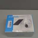 ANRAN 2K Solar Security Camera Wireless Outdoor, 360 Pan/Tilt Color Night Vision, PIR Human Detection, 2-Way Audio, Weatherproof, Compatible with Alexa, 2.4GHz WiFi Only