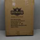 Pet Gate - 3-Panel Indoor Foldable Dog Fence for Stairs, Hallways or Doorways - 54x24-Inch Retractable Wood Freestanding Dog Gates by PETMAKER (White)