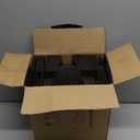 6x4x3 inches Small Shipping Boxes Set of 50 - Black Mailer Corrugated Cardboard Boxes for Shipping Packaging Mailing Products