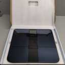 Etekcity FSA&HSA Eligible Smart Scale for Body Weight Fat, Digital Weighing Machine for Accurate BMI Muscle Mass Composition, Apple Health Compatible Fitness Equipment,TFT,Tempered Glass,Black (11.8 x 11.8 inches, Black-Color Screen)