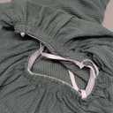 H.VERSAILTEX Stretch T Cushion Chair Sofa Slipcover T Cushion Covers for Living Room Armchair Couch Cover T Cushion Slipcover Seat Cover with Elastic Bands Thicker Jacquard Fabric, Sage