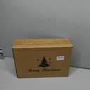 26in Christmas Tree Collar, Natural Woven Rustic & Farmhouse Holiday Decoration, 5-Piece Rattan Tree Skirt Ring Accessory for Xmas Artificial Trees(Pink)