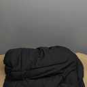 CozyLux Queen Comforter Set Black - 3 Pieces Box Stitched Comforters Queen Size, Soft Bed Set for All Seasons, Lightweight Bedding Sets with 1 Down Alternative Comforter and 2 Pillow Shams