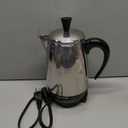 Farberware Electric Coffee Percolator, Stainless Steel Basket, Automatic Keep Warm, No-Drip Spout, 8 Cup