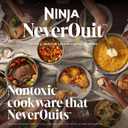 Ninja NeverQuit™ 12-Piece Ceramic Cookware Set, Stone Gold, CQ19012SD1
Nontoxic¹, nonstick ceramic-coated cookware set; Fry pans, saucepans, glass lids, easy storage