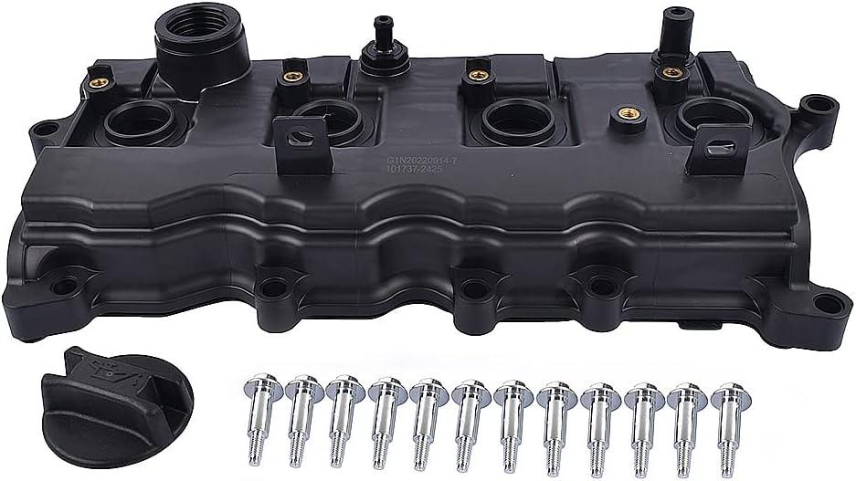 13264JG30C Engine Valve Cover with Gasket Replacement for Nissan Rogue 2.5L L4 DOHC 2008-12