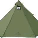 Longeek 2-4 Person Camping Tent 4 Seasons Backpacking Ultralight Easy Up Hot Teepee