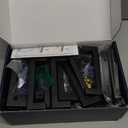 Ravinte 30 Pack Black Cabinet Pulls 4 Inch Square Cabinet Handles Matte Black Kitchen Hardware for Cabinet Square Drawer Pulls