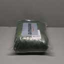 NICETOWN Room Darkening Olive Green Velvet Curtain Panels for Living Room, Vintage Home Decor Elegant Heavy Duty Drapes Window Treatment, Single Rod Pocket, W52 x L96, Set of 2