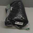 Ultra Soft Round Area Rugs for Living Room Bedroom, 4x4 Feet Black Thickened Memory Foam Modern Indoor Circle Carpets, Non-Slip Comfy Circular Rug for Boys Girls Nursery Room Home Decor