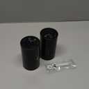 Waterless Essential Oil Diffuser, Portable Aromatherapy Diffuser with 20mL Capacity, Battery Operated Mini Scent Diffuser,3 Mist Levels & Timers, Leak-Free, for Home, Car, Office (Black 2 Pack)