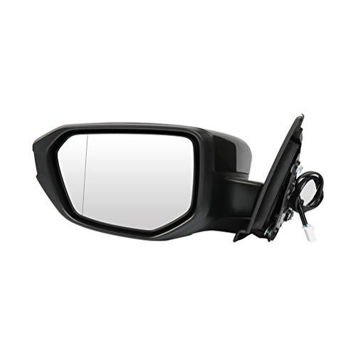 SCITOO Driver Side View Mirror Fit For 2016 For Honda CIVIC Power Manually Folding Left Side Mirror Replace Mirror Exterior Mirror Black HO1320283