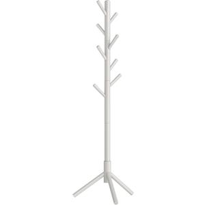 VASAGLE Solid Wood Coat Rack, Free Standing, Tree-Shaped, with 8 Hooks