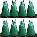 8 Pack 20 Gallon Tree Watering Bags, Reusable, Heavy Duty, Slow Release Water Bags for Trees, Premium PVC Tree Drip Irrigation Bags
