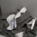 Bottom Base Grey Furniture Cover with Velcro Around Edges, 48"L x 28"W x 13"H