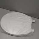 Bemis 70 Durable Plastic Toilet Seat, Round, White