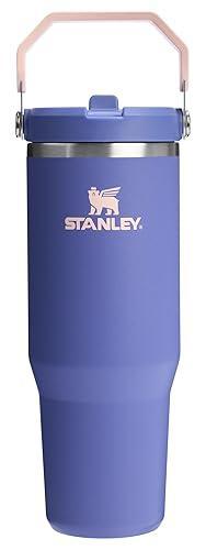 Stanley IceFlow 2.0 Flip Straw Tumbler With Handle 30 Oz | Twist On Lid And Flip Up Straw | Leak Resistant Water Bottle | Insulated Stainless Steel | BPA-Free | Exclusive Lupine