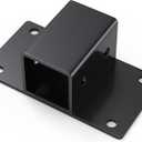 Bolt on Tractor Bucket 2 inch Towing Receiver Class 3 Trailer Hitch 25573LBS Work Well for Tractor Bucket RV UTV Truck 5/8Pin Hole Black Color