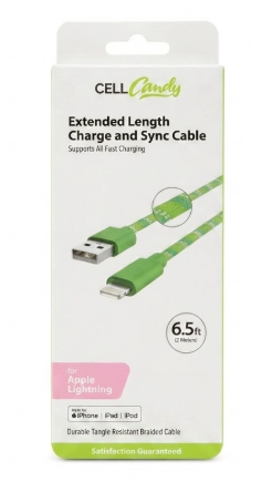 Cell Candy Fast Charging And Sync Cable