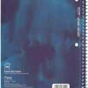2 x Mead Spiral Notebooks, 1 Subject, College Ruled Paper, 70 Sheets, 10-1/2" x 7-1/2", Shape It Up, Design May Vary, 3 Pack (38191) (Assorted)