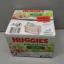 Huggies Natural Care Sensitive Baby Wipes, Unscented, 6 Packs, 288 Wipes | Fragrance Free, Gentle Clean, Hypoallergenic, Dermatologist Tested, No Harsh Irritants, 1-Handed Dispensing