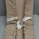 Vegan Leather Baby Changing Pad, Waterproof & Wipeable Soft Diaper Changing Mat 32 x 16.6" Comfortable Infant Changing Station for Dresser & Table (Khaki)