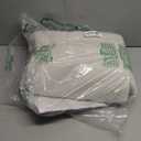 LAMIT 100% Blackout Natural Linen Curtains, 63 Inches Linen Textured Thermal Bedroom Curtains Back Tab and Rod Pocket Neutral Panels with White Liner for Farmhouse, 2 Panels, 52 x 63 Inch, Ivory