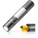 HOTO Emergency Flashlight Rechargeable, Magnetic LED Flashlight High Lumens with Window Glass Breaker Seatbelt Cutter, Zoomable Car Work Flash Light for Car Repair, Camping, Emergency