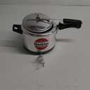 Hawkins Aluminium 5 Litre Hevibase Pressure Cooker, Induction Inner Lid Cooker, Silver (Ih50) (5.3 Quarts)