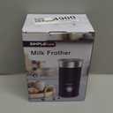 SIMPLETASTE Milk Frother, 4-in-1 Electric Milk Steamer, Automatic Warm and Cold Foam Maker and Milk Warmer for Latte, Cappuccinos, Macchiato (Blue)