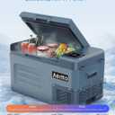 Aeitto 12 Volt Car Refrigerator 25Quart Car Fridge Freezer Electric Cooler Portable Cooler 12V Fridge RV Refrigerator -4℉-68℉ Temp Control 12/24V DC & 100-240V AC for Travel, Camping, RV, Road