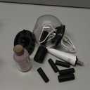 Luxe Electric Makeup Brush Cleaner Machine with Cleaning Solution - USB Charging Station, Automatic Brush Washer and Dryer - 3 Adjustable Speeds for Easy Cleaning - Complete Set for Hygienic Brushes