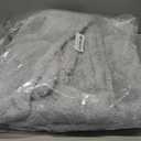 PAVILIA Sherpa Throw Blanket for Couch Sofa, Light Grey Fluffy Warm Plush Blanket for Bed, Cozy Super Soft Lightweight Throw, Fuzzy Decorative Blanket, All Season Home, 50x60