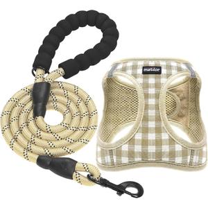 Dog Harness Step-in Breathable Puppy Cat Dog Vest Harnesses for Small Medium Dogs
