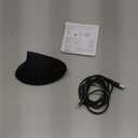 TECKNET Ergonomic Mouse Rechargeable Bluetooth - 4800 DPI Vertical Mice 6 Adjustable Levels, Wireless Optical Carpal Tunnel Mouse Right Hand, Multi Device for Laptop, PC, Computer, MacBook - Black