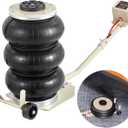 VEVOR Air Jack, 3T / 6600 lbs Triple Bag Air Jack, Airbag Jack with Six Steel Pipes, Lift up to 17.7 inch/450 mm, 3-5 s Fast Lifting Pneumatic Jack, with Long Handles for Car, Garage, Repair