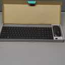 Logitech MK470 Slim Wireless Keyboard and Mouse Combo - Modern Compact Layout, Ultra Quiet, 2.4 GHz USB Receiver, Plug n' Play Connectivity, Compatible with Windows - Graphite