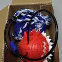 Interactive Dog Toys Aggressive Chewer Suction Cup Tug of War, Indestructible Puzzle Toys & Treat Dispensing Ball for Dog Enrichment