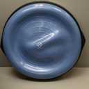 Bosu Balance Ball Exercise Trainer, Home Gym Equipment w/Guided Workouts & Pump, 26" Inflatable Fitness Platform for Strength Training, Standing, Balancing, and Core Workout (Light Blue/Black)