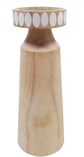HD 10" Wood Candle Holder