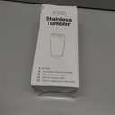 Father's Day Gifts for Men, CUPLOOV 20 Oz Navy Blue Tumbler with Lids & Straw I Identify as Water Coffee Mug Funny Birthday Gifts for Dads, Grandpas, Husband Retirement Father's Day Presents Xmas Gift