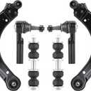 Front Lower Control Arms Suspension Kit Fit for Chevrolet Impala 2000-2013, for Monte Carlo 2000-2007, Fit for Buick Lacrosse Allure 2005-2009, Century 1997-2005, Regal 1997-2004, 1998-2002 Intrigue