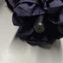 Tempera Solar Patio Umbrella 40 LED Lighted Outdoor Umbrella Table Market Umbrella with Push Button Tilt and Crank, Solar Umbrella with Sturdy Pole&Fade Resistant Canopy, Easy to Set