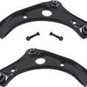 TUCAREST K621576 K621577 (Pair) Front Lower Control Arm and Ball Joint Assembly Compatible With Ni-ssan 12-19 Versa 1.6L,15-19 Micra,14-19 Versa Note [# 545009KS1B 545019KS1B]