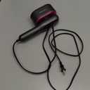 Travel Steamer for Clothes Adequate Portable: 2-in-1 Mini Handheld Garment Steamer Iron - 15s Heat Up & 5 Adjustable Steam - Large Ceramic Panel - 110-120V (Black & Pink)