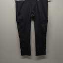 Avia Black Leggings With Side Pattern Size S