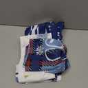 6 Pcs Christmas Chair Covers Christmas Chair Back Covers Xmas Chair Protector Slipcovers Washable Winter Dining Room Seat Covers for Home Hotel Kitchen Decorations (Blue Xmas Tree)