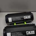 50F0H00/60F1H00 High Yield Toner Cartridge Replacement for Lexmark 50F0H00 60F1H00 601H Toner Cartridge for MX310dn MX410de MX510de MX610de MX611de MX611dhe MX611dte (Black, 2-Pack)